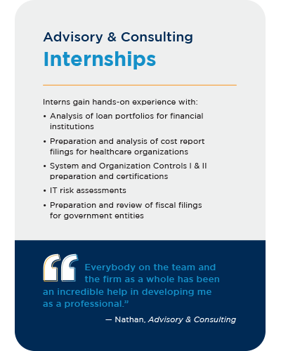 career fair Advisory Consulting Card Internship